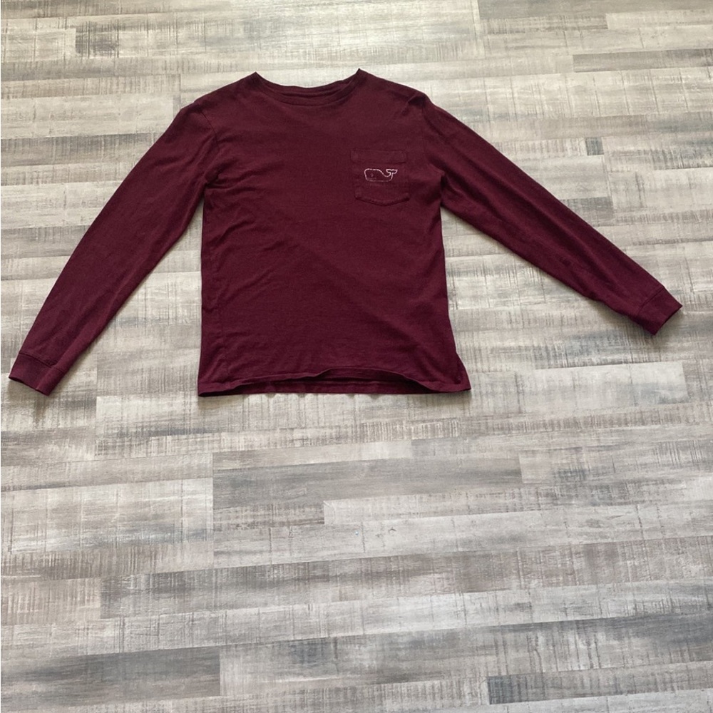 Maroon Vineyard vines long sleeve shirt Men’s